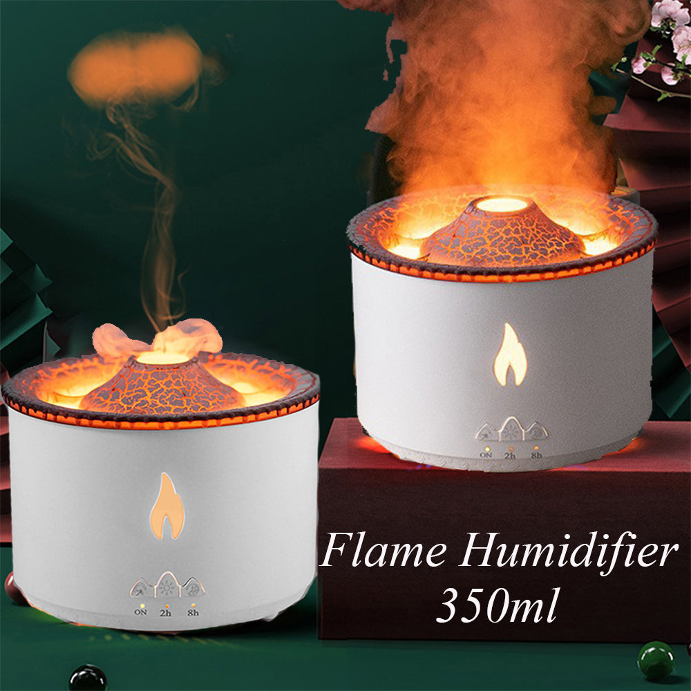 Aromatherapie diffuser van Far-A-We, decoratief accessoire met witte kunststof behuizing en waterreservoir voor etherische oliën