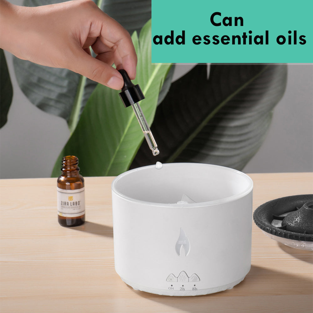 Far-A-We aromatherapie diffuser, accessoire met witte keramische behuizing en ronde vorm, ideaal voor essentiële oliën en ontspanning.