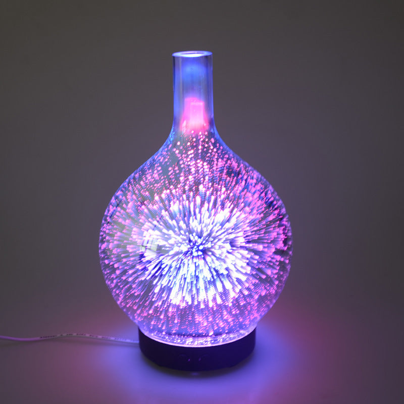 Far-A-We Aroma Ultrasonic Diffuser accessoires, witte diffuser met glazen reservoir en bedieningsknoppen.