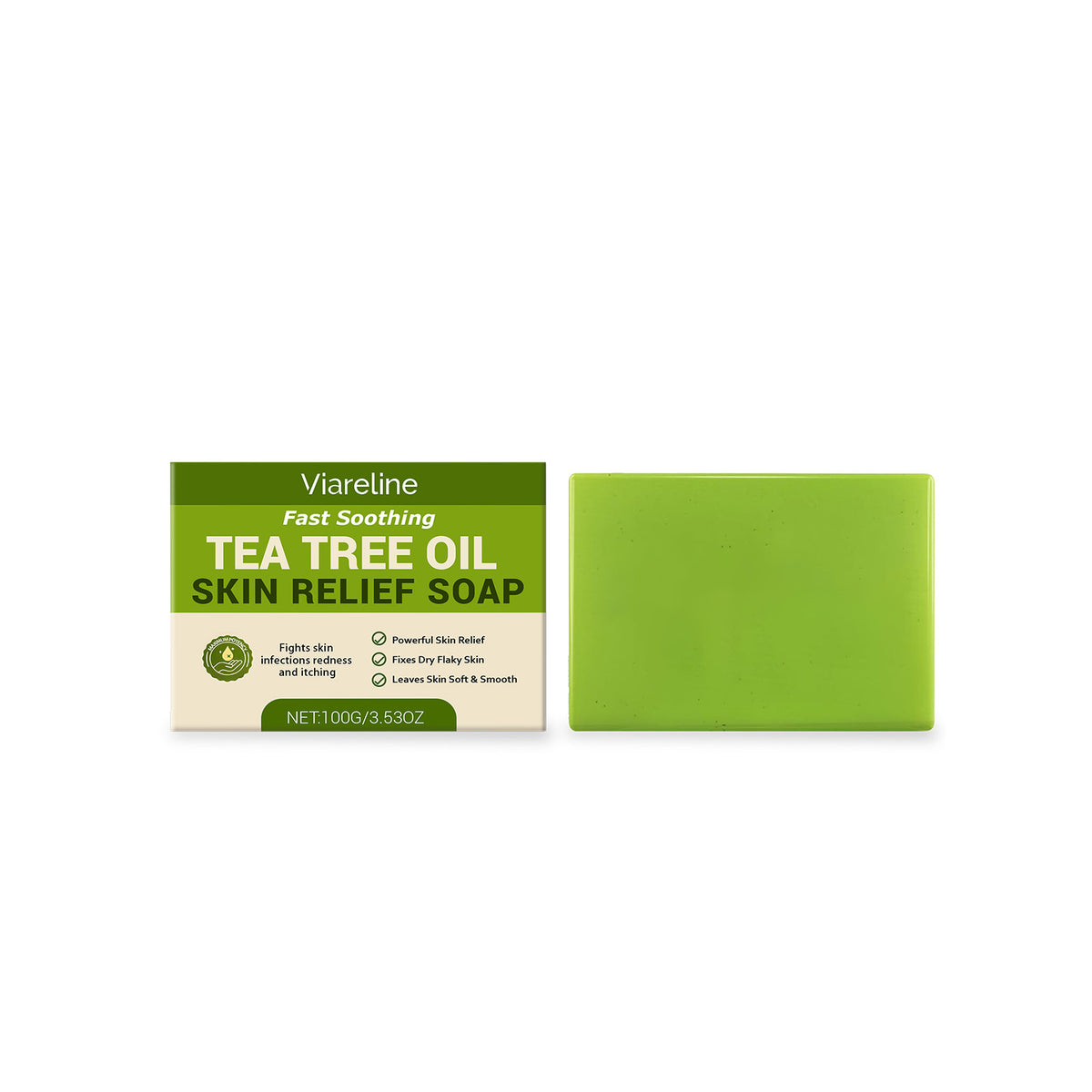 Far-A-We Skin Relief Soap voor lichaamsverzorging in verpakking