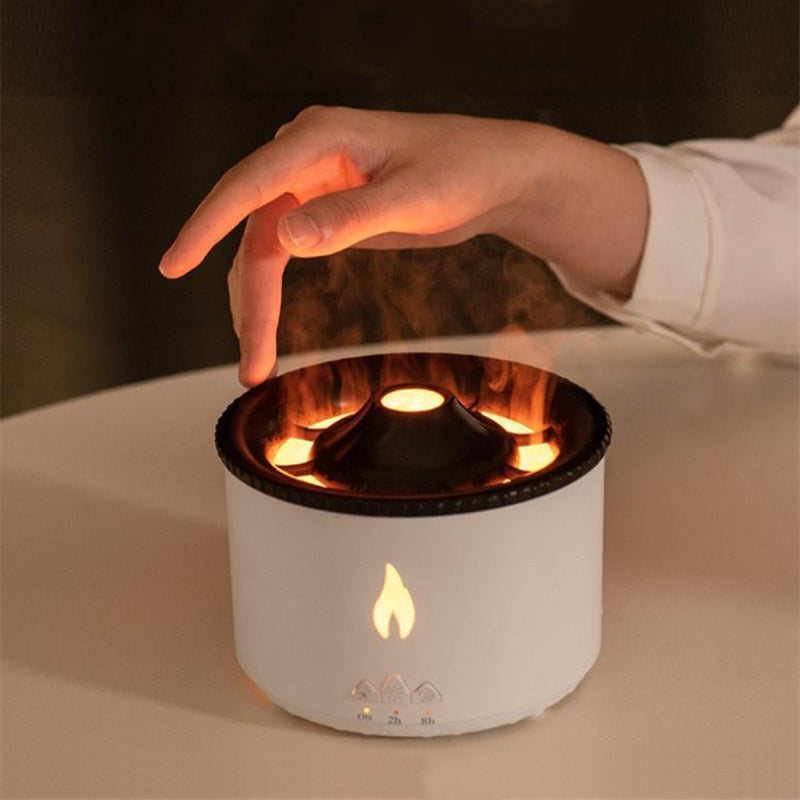 Aromatherapie diffuser van Far-A-We, accessoire met houten detail en rustgevende diffuseerkop voor essentiële oliën.