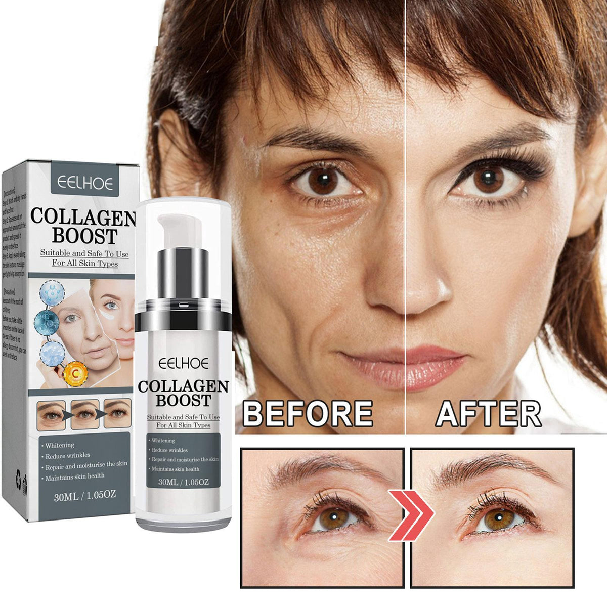 Far-A-We Collagen Face Serum voor gezichtsverzorgingussegl
