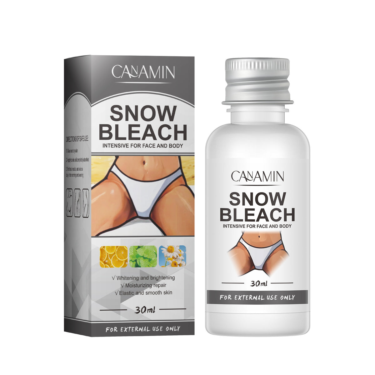 Far-A-We verhelderende crème voor oksels en dijen, 30 g tube voor lichaamsverzorging