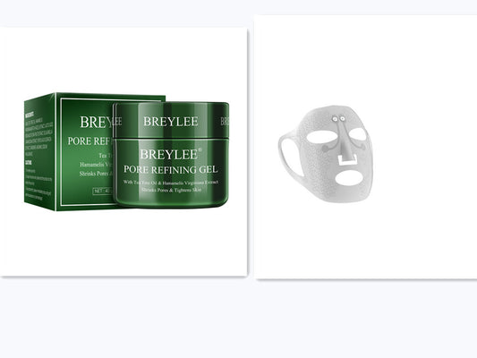 Far-A-We gezichtsmassage masker voor gezichtsverzorging, zwart, USB, set van 2