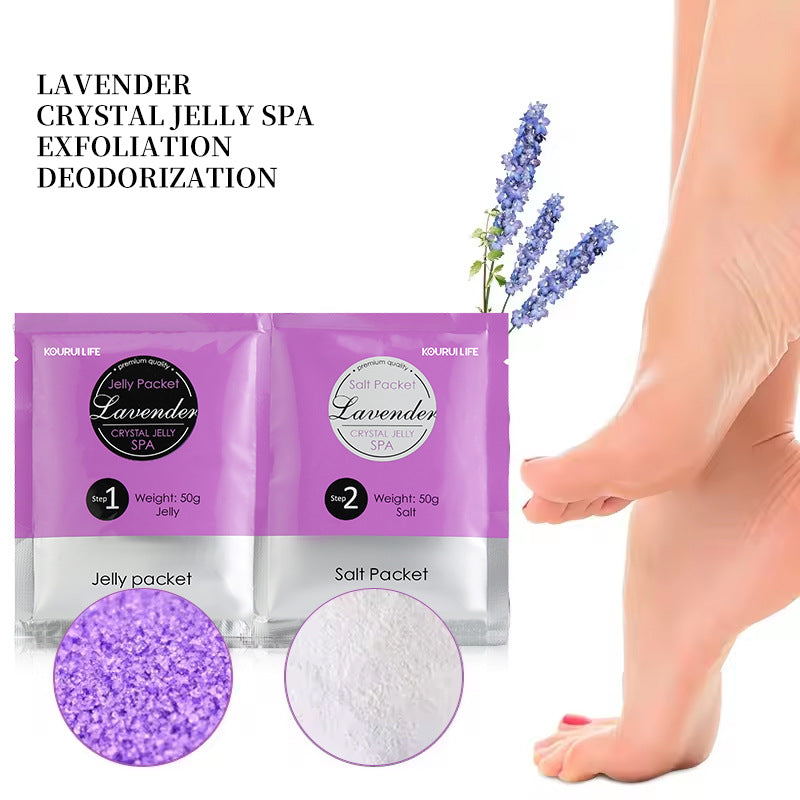 Far-A-We Lavender Foot Soak met citroen-kristallen modder voor voetverzorging