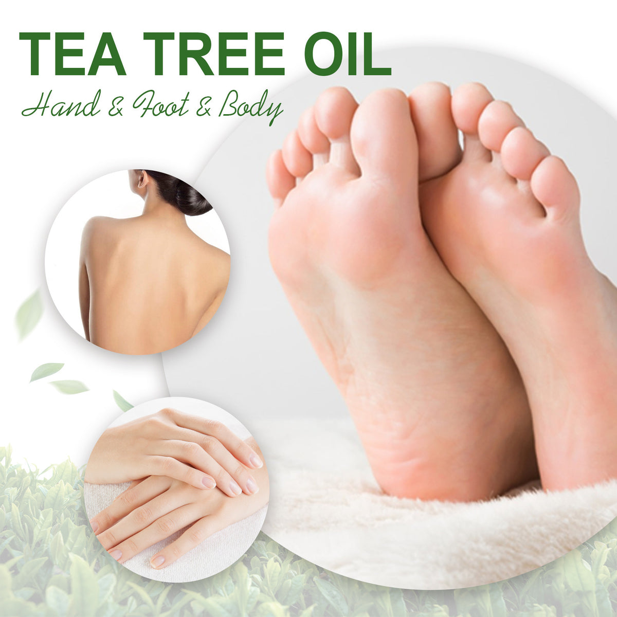 Far-A-We schuimend voetbad met tea tree en aloë, 100 ml voor voetverzorging