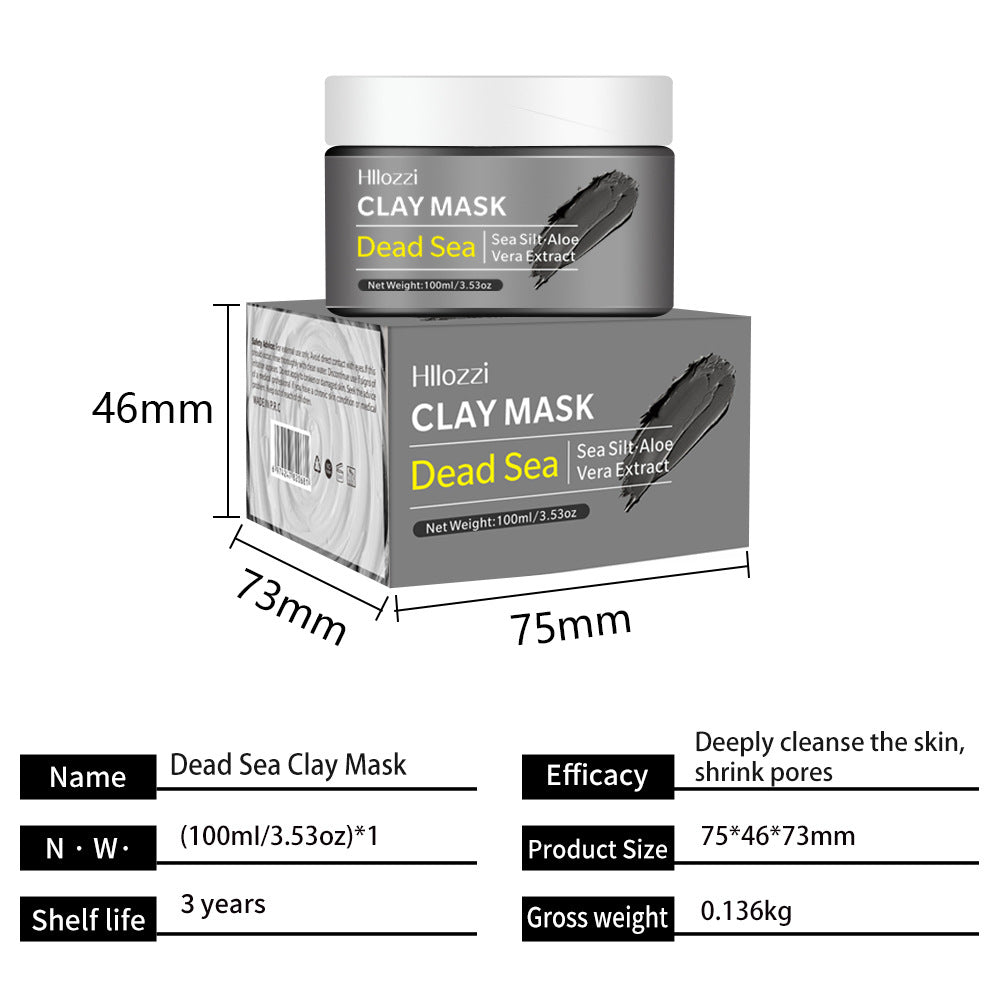 Dead Sea Mud Cleaning Compound Mask Facial Cleaning