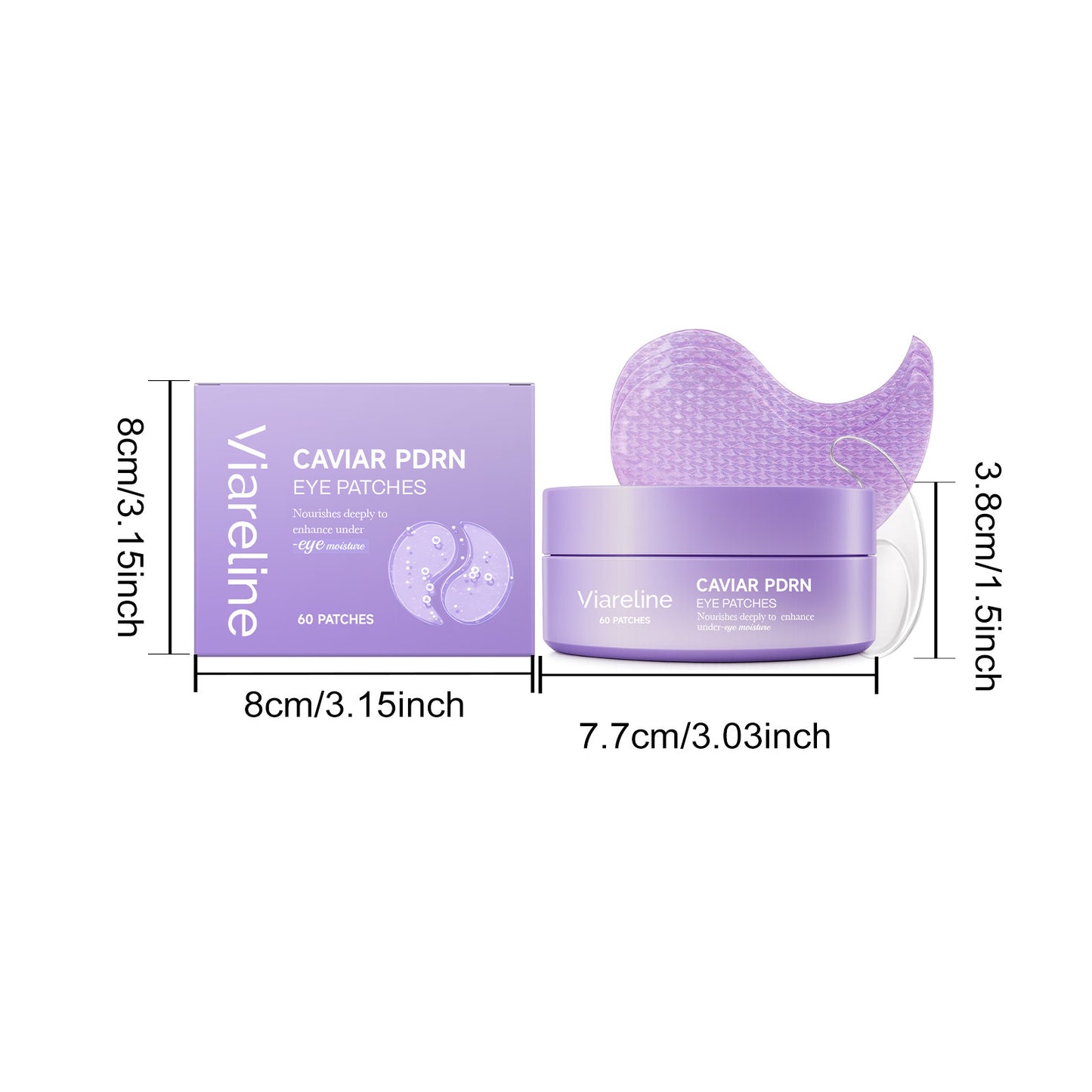Caviar PDRN Nourishing Eye Patches