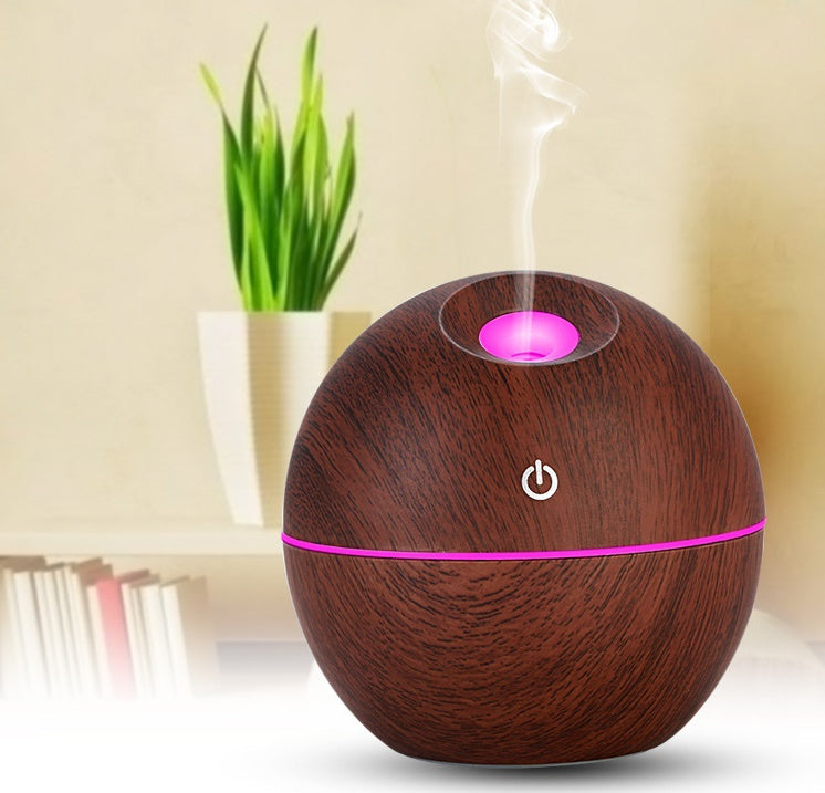 Far-A-We ultrasone aroma-diffuser 130 ml van licht houtkleurig materiaal