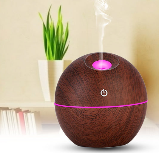 Far-A-We ultrasone aroma-diffuser 130 ml van licht houtkleurig materiaal