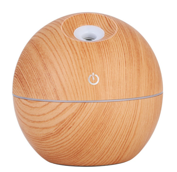 Far-A-We ultrasone aroma-diffuser van 130 ml in ondiep houtdesign