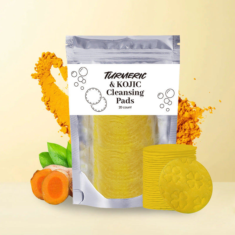 Far-A-We Cleansing Facial Pads voor gezichtsreiniging, zichtbaar als ronde reinigingspads in verpakking