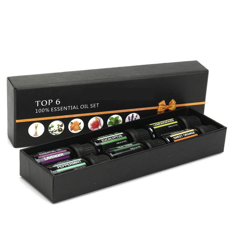 Far-A-We etherische olie set voor aromatherapie met 6 flesjes van 10 ml