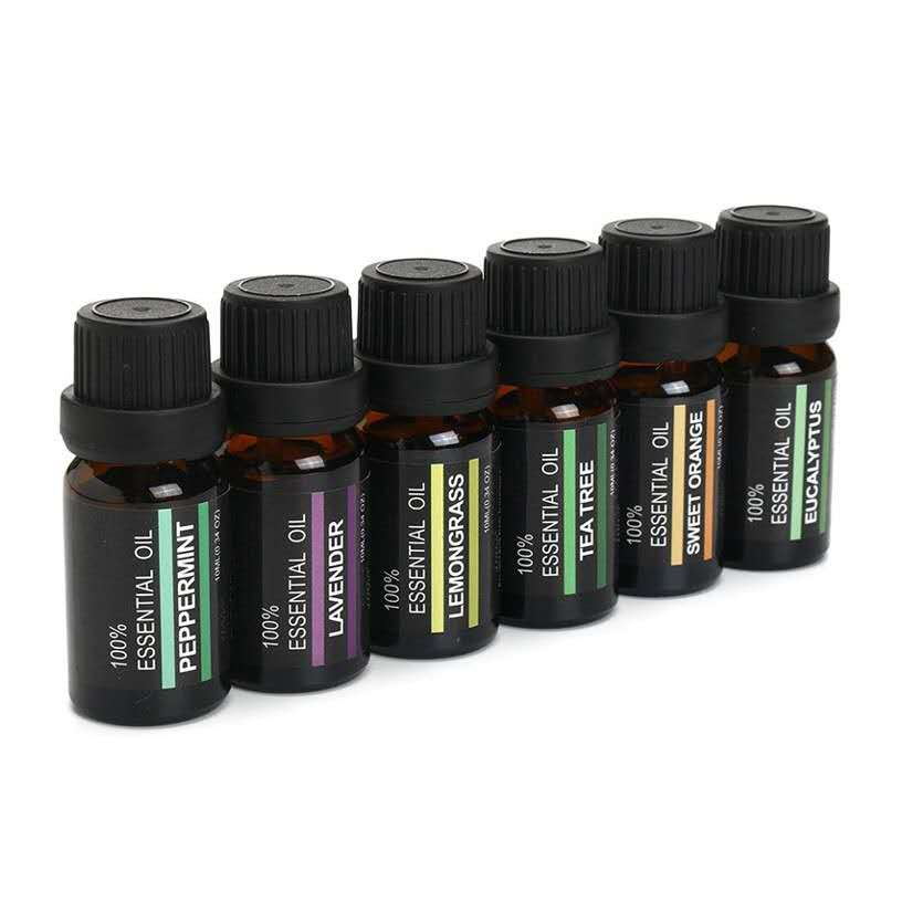 Far-A-We set met 6 etherische oliën van 10 ml voor aromatherapie