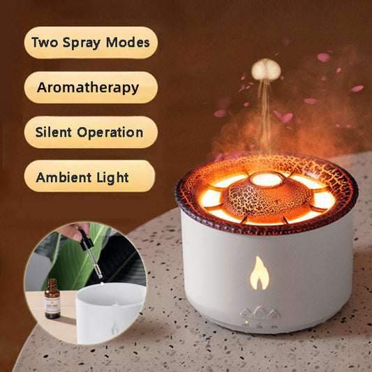 Zwarte Far-A-We aromatherapie diffuser voor het verspreiden van geuroliën binnenshuis