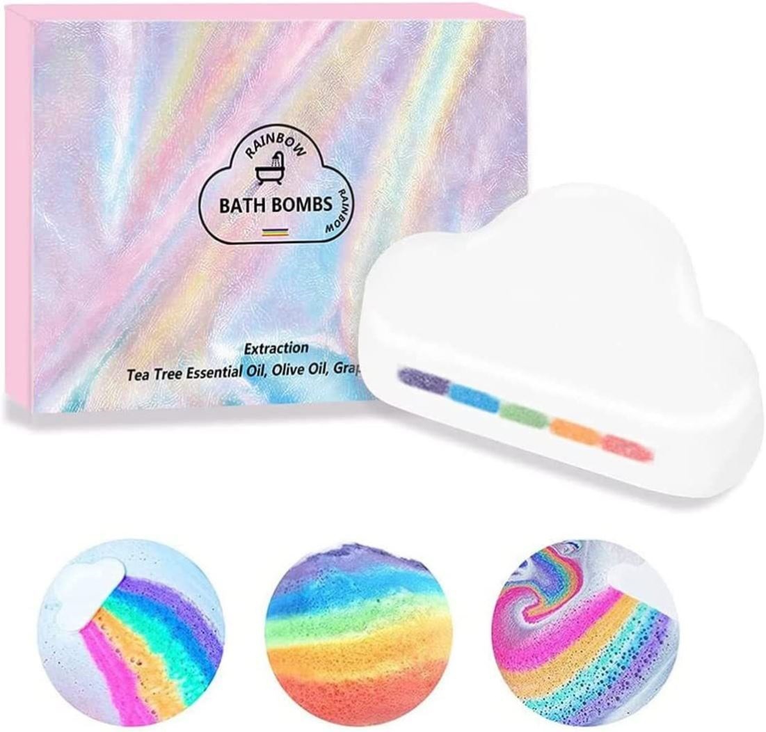 Far-A-We bath bomb salt in geschenkdoos, set van 8 x 80 g lichaamsverzorging