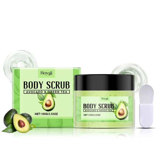 Far-A-We Matcha body scrubcrème voor volledige lichaamspeeling, 100 g