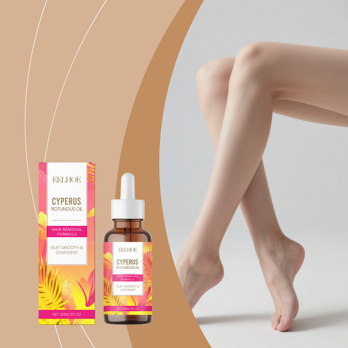 Far-A-We Hair Removal Care Essential Oil voor lichaamsverzorging, 60 ml