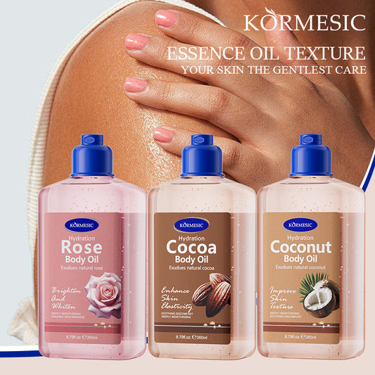 Far-A-We Cocoa Body Oil voor lichaamsverzorging in flesje