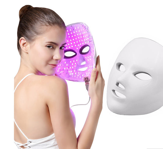 Far-A-We 7-kleuren LED-gezichtsmasker voor huidverzorging van het gezicht