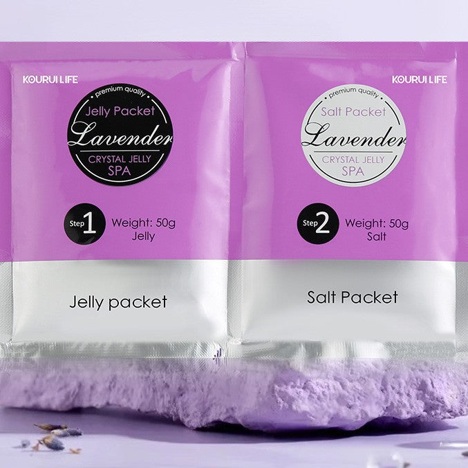 Far-A-We Lavender Foot Soak met citroenkristallen en modder voor voetverzorging