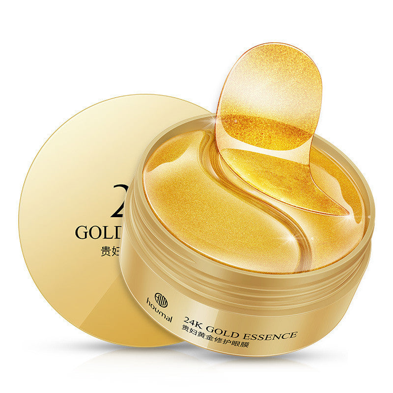 Far-A-We Hexapeptide Gold Crystal oogmaskerpatches voor de oogcontour、】【
